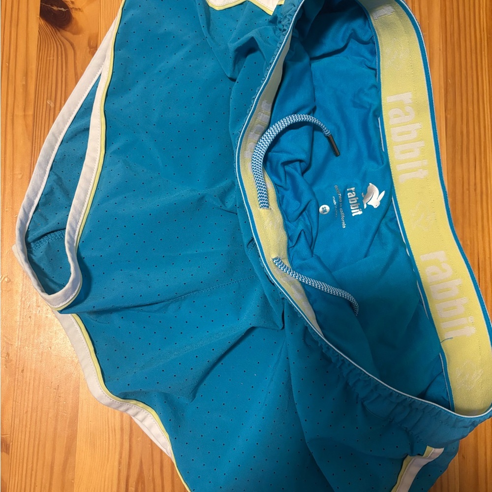 Rabbit Blue Athletic Shorts